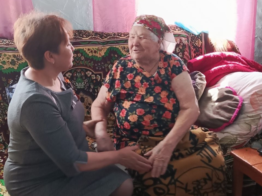 Жительница села Арта, труженица тыла отметила 95-летие